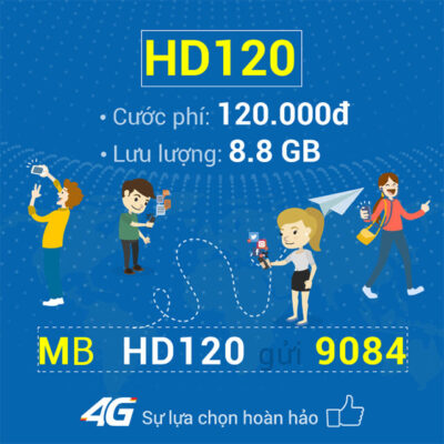 Đăng ký gói HD120 Mobifone