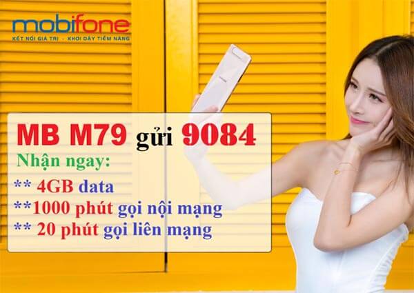 cách đăng ký gói M79 Mobifone